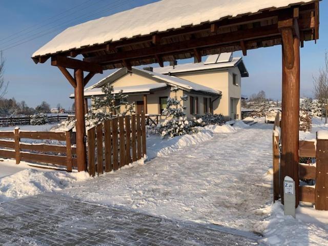 Na Skraju Puszczy Villa Hajnówka Exteriör bild